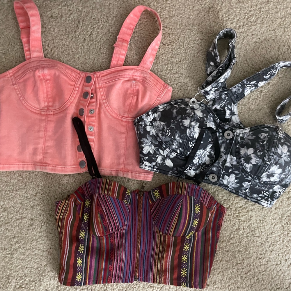 Festival crop tops